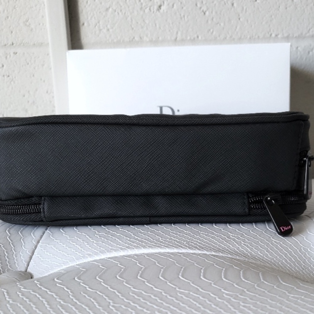 Dior Backstage Black Make-up  Zipper Pouch - Picture 5 of 14